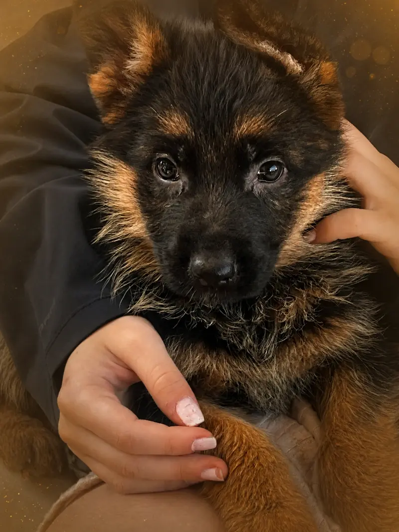 Cuccioli di pastore tedesco cucciolata A — Casa Arancina prime settimane